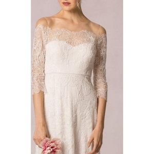 NEW BHLDN JENNY YOO CANDELA LACE WEDDING DRESS GOWN